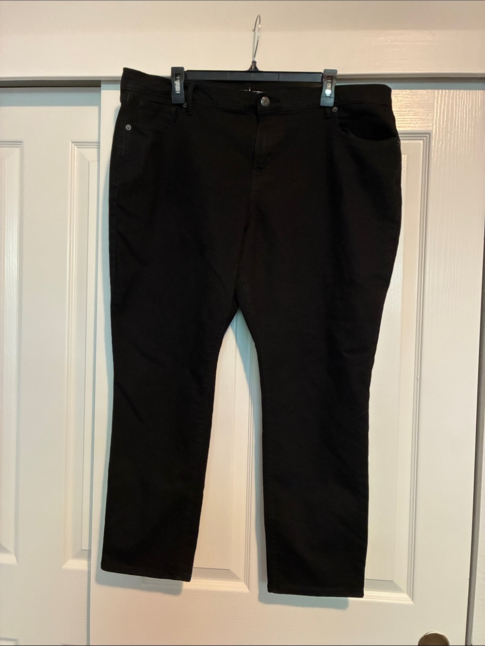 Old Navy Women's Curvy Mid-Rise Black Jeans (18 short )